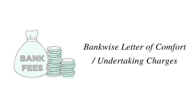 Bankwise Letter of Comfort / Undertaking Charges